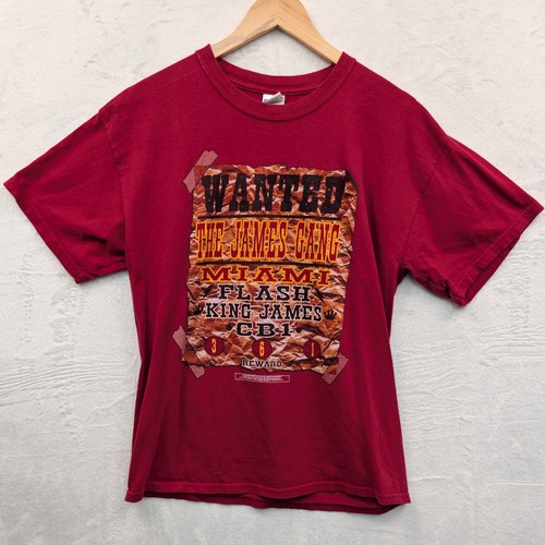 Vtg miami heat shirt - miami, l